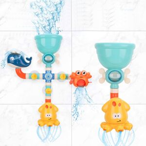 Unbranded Kids Bath Toy Water Spray Whale Squid Crab Model Suction Water Toys Unbranded Kids Bath Toy Water Spray Whale Squid Crab Model Suction Water Toys