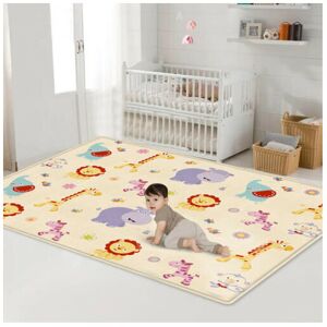 Unbranded 2Side Baby Kids Play Mat Soft Crawling Cartoon Waterproof Carpet Unbranded 2Side Baby Kids Play Mat Soft Crawling Cartoon Waterproof Carpet
