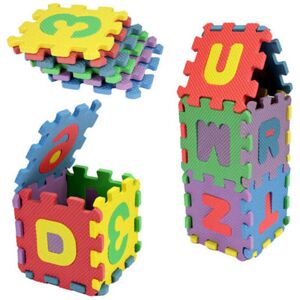 Unbranded 36 PCS Baby Kids Alphanumeric Educational Puzzle Blocks Infant Child Toy Gift Unbranded 36 PCS Baby Kids Alphanumeric Educational Puzzle Blocks Infant Child Toy Gift