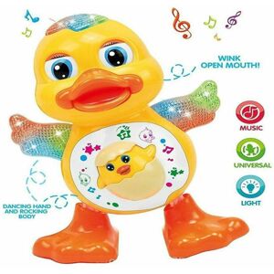 Unbranded Kids Dancing Duck Toys Musical Lighting Doll Educational Interactive Toy Unbranded Kids Dancing Duck Toys Musical Lighting Doll Educational Interactive Toy