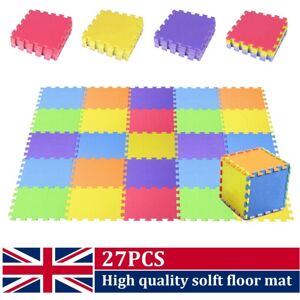 Unbranded 27pcs Baby Crawling Puzzle Mat Soft EVA Foam Kids Play Carpet Mats Gym Unbranded 27pcs Baby Crawling Puzzle Mat Soft EVA Foam Kids Play Carpet Mats Gym