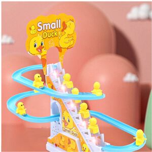 Unbranded Sound Light Climbing Electric Track Music Yellow Duck Slide Stall Toys Unbranded Sound Light Climbing Electric Track Music Yellow Duck Slide Stall Toys