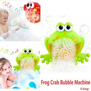 Unbranded Frog Bubble Machine 12 Songs Musical Bubble Maker Children Bath Shower Toy Unbranded Frog Bubble Machine 12 Songs Musical Bubble Maker Children Bath Shower Toy