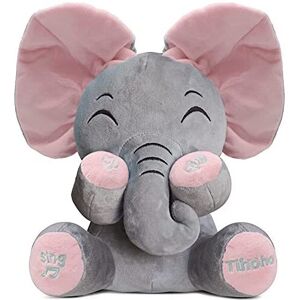 Tihoho Peek A Boo Elephant Animated Talking Singing Elephant Plush Huggable Toy Baby An Tihoho Peek A Boo Elephant Animated Talking Singing Elephant Plush Huggable Toy Baby An