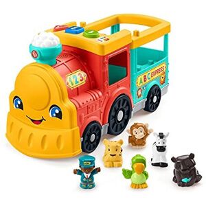 Fisher-Price Little People Big ABC Animal Train, Push-Along Toy Vehicle with Lig Fisher-Price Little People Big ABC Animal Train, Push-Along Toy Vehicle with Lig