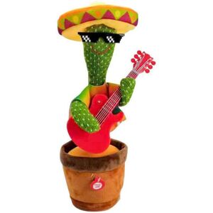 FLEMYE ( Cowboy Hat Guitar) Dancing Cactus Plush Toy Singing Recording Learn FLEMYE ( Cowboy Hat Guitar) Dancing Cactus Plush Toy Singing Recording Learn