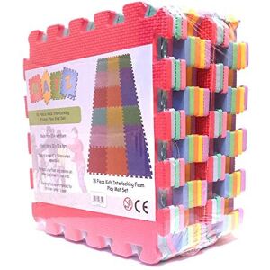 Unbranded Edz Kidz Interlocking Foam Play Mat Set. Great for Babies, Toddlers or Even Exer Unbranded Edz Kidz Interlocking Foam Play Mat Set. Great for Babies, Toddlers or Even Exer