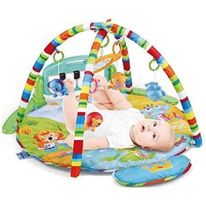 Meero London HE0610 Newborn Blue Round Play mat Gym with Large Keyboard 4 in 1 K Meero London HE0610 Newborn Blue Round Play mat Gym with Large Keyboard 4 in 1 K