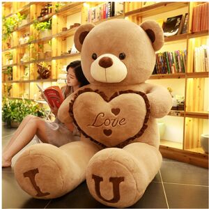 XYLFLY (80cm, C) 80/100cm Big Size Plush Toy Teddy Bear Giant Pink Soft Stuffed Animals XYLFLY (80cm, C) 80/100cm Big Size Plush Toy Teddy Bear Giant Pink Soft Stuffed Animals