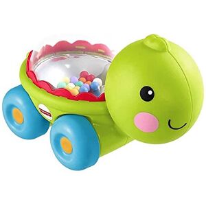 Fisher-Price Poppity Pop Turtle, infant push-along vehicle that encourages crawl Fisher-Price Poppity Pop Turtle, infant push-along vehicle that encourages crawl