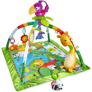 Fisher-Price Rainforest Music & Lights Deluxe Gym - 3-in-1 Baby Playmat with Lig Fisher-Price Rainforest Music & Lights Deluxe Gym - 3-in-1 Baby Playmat with Lig