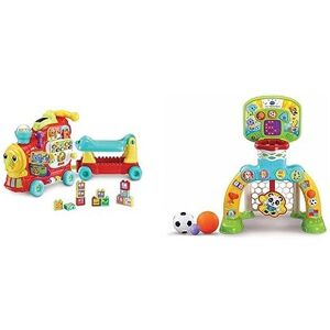 VTech 4-in-1 Alphabet Train, Baby Walker with Lights, Sounds and Songs &3-in-1 S VTech 4-in-1 Alphabet Train, Baby Walker with Lights, Sounds and Songs &3-in-1 S