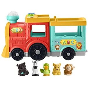 Fisher-Price Little People Big ABC Animal Train, push-along toy vehicle with lig Fisher-Price Little People Big ABC Animal Train, push-along toy vehicle with lig