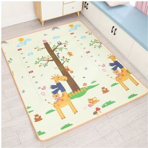 SKESRJTOP (Style1, 200cm X 180cm X0.5cm) Thick Baby Crawling Play Mats Folding Mat Carpet SKESRJTOP (Style1, 200cm X 180cm X0.5cm) Thick Baby Crawling Play Mats Folding Mat Carpet