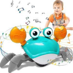 Unbranded Huamade Heytea Crawling Crab Baby Toy - Baby Musical Toys For Toddlers 1-3, Tum Unbranded Huamade Heytea Crawling Crab Baby Toy - Baby Musical Toys For Toddlers 1-3, Tum