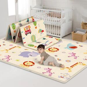 Unbranded Extra Large Baby Creeping Mat 180x150 cm (0.5 cm thick) - Waterproof LDPE Play M Unbranded Extra Large Baby Creeping Mat 180x150 cm (0.5 cm thick) - Waterproof LDPE Play M