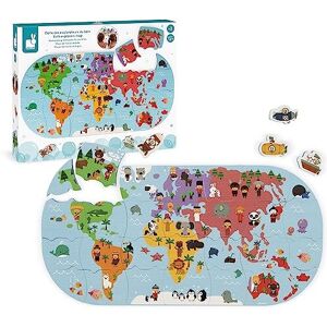Janod - Bath Explorers Map - Early Years Bath Toy - Handling and Dexterity - Ages 3 an Janod - Bath Explorers Map - Early Years Bath Toy - Handling and Dexterity - Ages 3 an