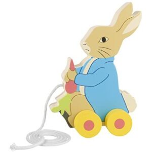 Orange Tree Peter Rabbit Toys - Peter Rabbit Pull Along Toy, Wooden - Early Development & Ac Orange Tree Peter Rabbit Toys - Peter Rabbit Pull Along Toy, Wooden - Early Development & Ac