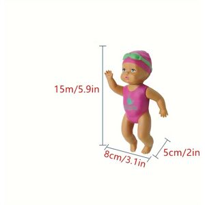 SRJ STAR (pink) Clockwork Swimming Doll Bath Toy Toys Swimming Tub Toy Water Toy Gift SRJ STAR (pink) Clockwork Swimming Doll Bath Toy Toys Swimming Tub Toy Water Toy Gift