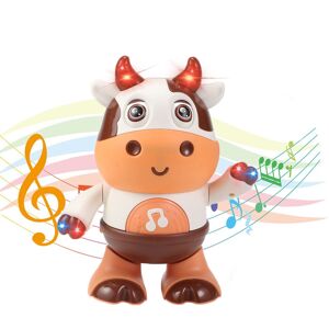 Unbranded (A) Baby Cow Musical Toy - Interactive Dancing Toy with Lights & Music Unbranded (A) Baby Cow Musical Toy - Interactive Dancing Toy with Lights & Music