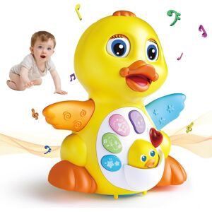KidzBuzz Dancing Duck Toy, Musical Toys For 6 Months Above KidzBuzz Dancing Duck Toy, Musical Toys For 6 Months Above