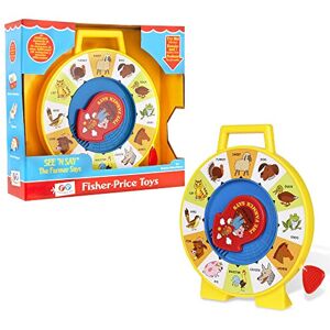 Basic Fun Fisher Price Classics See 'n Say Farmer Says Educational and Interactive Toy Basic Fun Fisher Price Classics See 'n Say Farmer Says Educational and Interactive Toy