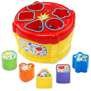 VTech Sort and Discover Drum, Musical Toy with Learning Games, Interactive Toy S VTech Sort and Discover Drum, Musical Toy with Learning Games, Interactive Toy S