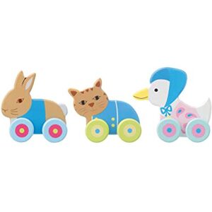 Orange Tree Toys Peter Rabbit Toys - Peter Rabbit My First Push Toys - Wooden Toys for 1 year Old Orange Tree Toys Peter Rabbit Toys - Peter Rabbit My First Push Toys - Wooden Toys for 1 year Old