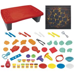 Play-Doh Kitchen Creations Big Grillin' Playset 40-Piece BBQ Toy with Non-Toxic Drizzle a Play-Doh Kitchen Creations Big Grillin' Playset 40-Piece BBQ Toy with Non-Toxic Drizzle a