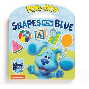 Melissa & Doug Blue's Clues & You! Children's Book - Poke-A-Dot: Shapes with Blue Melissa & Doug Blue's Clues & You! Children's Book - Poke-A-Dot: Shapes with Blue