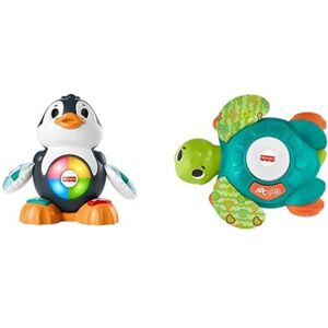 Fisher-Price Linkimals Cool Beats Penguin - UK English Edition, musical infant toy with light Fisher-Price Linkimals Cool Beats Penguin - UK English Edition, musical infant toy with light