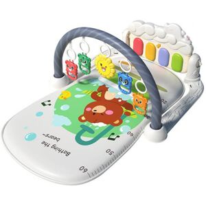 DINAMR (Gray) Baby Gym Lamplight Music Pedal Fiddle Toy Mat Detachable Pendant Unicorn DINAMR (Gray) Baby Gym Lamplight Music Pedal Fiddle Toy Mat Detachable Pendant Unicorn