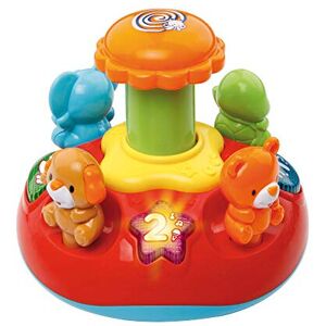 VTech Push & Play Spinning Top Music, Lights, Animals, Shapes and Colours Gr VTech Push & Play Spinning Top Music, Lights, Animals, Shapes and Colours Gr