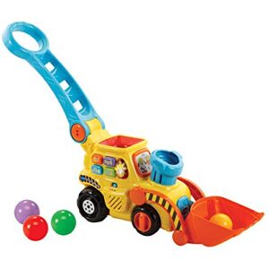 VTech POP and Drop Digger, Educational Push Along Digger for Toddler, Toy Gift f VTech POP and Drop Digger, Educational Push Along Digger for Toddler, Toy Gift f