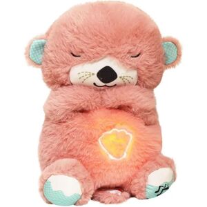 YETP STAR (Pink) Baby Breathing Bear Baby Soothing Otter Plush Doll Toy Baby Kids Soothing YETP STAR (Pink) Baby Breathing Bear Baby Soothing Otter Plush Doll Toy Baby Kids Soothing