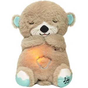 YETP STAR (Khaki) Baby Breathing Bear Baby Soothing Otter Plush Doll Toy Baby Kids Soothin YETP STAR (Khaki) Baby Breathing Bear Baby Soothing Otter Plush Doll Toy Baby Kids Soothin