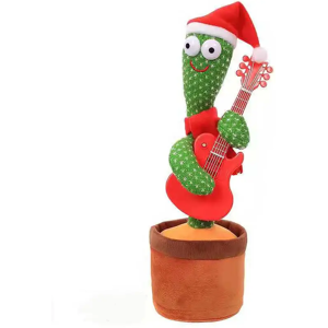 Unbranded (Style B) Christmas Cactus Plush Toy Dancing Singing Recording Learn Talking Kid Unbranded (Style B) Christmas Cactus Plush Toy Dancing Singing Recording Learn Talking Kid