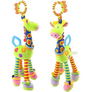 WDW (Giraffe-Green) Baby Hand Bell Rattles Hanging Pushchair Toys WDW (Giraffe-Green) Baby Hand Bell Rattles Hanging Pushchair Toys