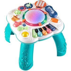 Cemirk Baby Activity Table, Baby Musical Toys 6-12 Months, Activity Center for 1 Cemirk Baby Activity Table, Baby Musical Toys 6-12 Months, Activity Center for 1