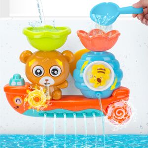 OSLINE Bath Toys for Toddlers - Sensory Bear Water Play Set with Spout, Waterfal OSLINE Bath Toys for Toddlers - Sensory Bear Water Play Set with Spout, Waterfal