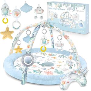 Nukido Baby Interactive Ocean Mat - Multifuntional Playmat for Design & Comfort Nukido Baby Interactive Ocean Mat - Multifuntional Playmat for Design & Comfort
