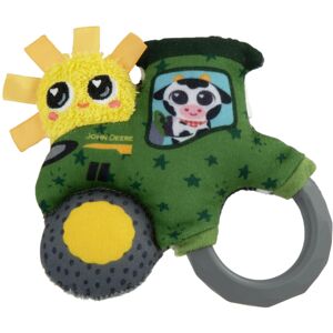 TOMY LAMAZE John Deere My First Tractor Rattle Soft Baby Rattle with Easy-Grip Ring TOMY LAMAZE John Deere My First Tractor Rattle Soft Baby Rattle with Easy-Grip Ring
