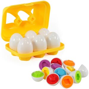 The Magic Toy Shop Matching Eggs Colour & Shape Sorter Toy Educational Sensory P The Magic Toy Shop Matching Eggs Colour & Shape Sorter Toy Educational Sensory P
