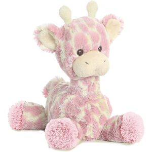 Ebbe ebba Loppy Giraffe Plush (Pink Plush) - Super Soft Baby Rattle Giraffe with Embr Ebbe ebba Loppy Giraffe Plush (Pink Plush) - Super Soft Baby Rattle Giraffe with Embr