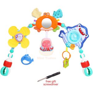 Maxpower (Ocean) Baby Stroller Toy Crib Mobile Bed Bell Arch Musical Rattle Adjustable Cl Maxpower (Ocean) Baby Stroller Toy Crib Mobile Bed Bell Arch Musical Rattle Adjustable Cl