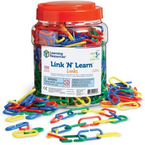 Learning Resources Link 'N' Learn Links - 500 Pieces Ages 3+ Preschool Learning Learning Resources Link 'N' Learn Links - 500 Pieces Ages 3+ Preschool Learning