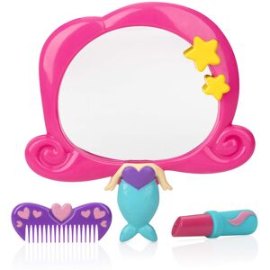 Nuby Mermaid Mirror Bath Toy Set 3 Yrs+ 3pc Multi-Colored 5"""" Multicolor Nuby Mermaid Mirror Bath Toy Set 3 Yrs+ 3pc Multi-Colored 5"""" Multicolor