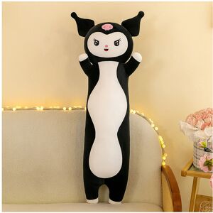 Unbranded (Black, 90cm) Plush Pillow Kuromi Toy Long Shape Back Cushion Cartoon Kids Gift Unbranded (Black, 90cm) Plush Pillow Kuromi Toy Long Shape Back Cushion Cartoon Kids Gift