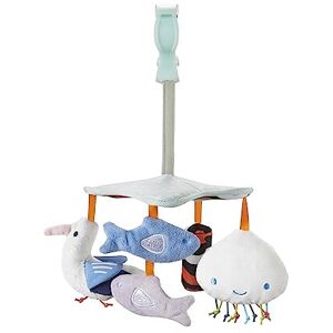 Nuby Ocean Friends Clip n Go Mobile - Versatile Adjustable 5 Sensory Toys In Nuby Ocean Friends Clip n Go Mobile - Versatile Adjustable 5 Sensory Toys In