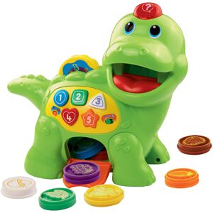 VTech Baby Feed Me Dino Musical Baby Toy with Numbers, Counting Music & Shapes VTech Baby Feed Me Dino Musical Baby Toy with Numbers, Counting Music & Shapes